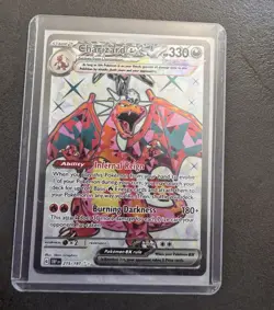 The Pokemon Company Pokemon TCG Charizard ex 215/197 Obsidian Flames Ultra Rare - Image 1