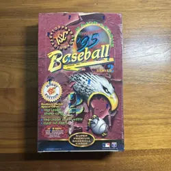 1995 Topps stadium club (TSC) baseball series 2 factory sealed box 24 packs - Image 1