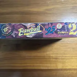 1995 Topps stadium club (TSC) baseball series 2 factory sealed box 24 packs - Image 3