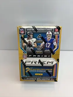2021/22 NFL Panini PRIZM Football FANATICS EXCLUSIVE Blaster Box Factory Sealed - Image 1