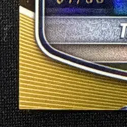 2025 Bowman Draft Tate Southisene Chrome Gold Refractor /50 1st Prospect Braves - Image 4