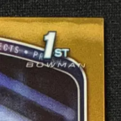2025 Bowman Draft Tate Southisene Chrome Gold Refractor /50 1st Prospect Braves - Image 5