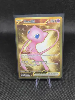 Pokemon TCG Scarlet & Violet Mew EX 205/165 Gold Card - Image 1