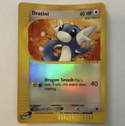 The Pokemon Company Dratini 107/165 Expedition Reverse Holo English - Image 1