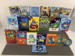 Pokemon Squirtle Lot of Cards and Stickers - Squirtle #7 Lot of 20 - Image 2