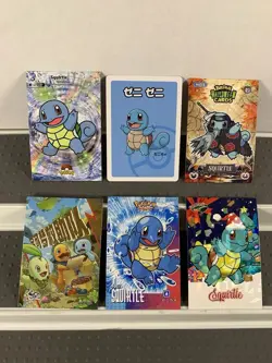 Pokemon Squirtle Lot of Cards and Stickers - Squirtle #7 Lot of 20 - Image 3