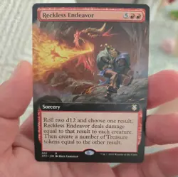 Reckless Endeavor ~ Commander: Adventures in the Forgotten Realms [ NM ] [ MTG ] - Image 1