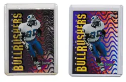 1999 Topps/Topps Chrome Season's Best Barry Sanders 2 of them SB27 - Image 1