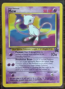Mew 8 Wizards of the Coast Black Star Promo Regular - Image 1