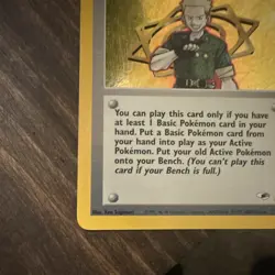 Wizards of the Coast Pokemon TCG Lt. Surge 17/132 Gym Heroes Holo Rare 2000 - Image 3