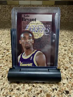 Fleer 1997-98 Rookie Rewind Kobe Bryant #3 Insert Los Angeles Lakers NBA - Image 2
