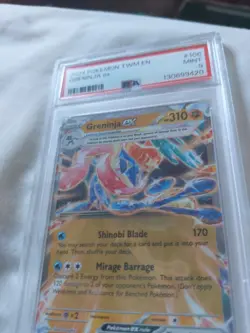 2024 Pokemon Twn En Greninja Ex Psa Slab Mint 9 - Image 1