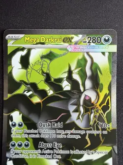 Pokemon Mega Darkrai EX 101/084 Pitch Black Full Art Holo Ultra Rare NM - Image 3