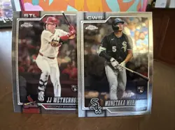 2026 Topps Chrome Munetaka Murakami RC And JJ Wetherholt CHW And STL (2) - Image 1