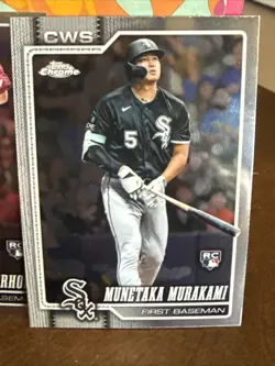 2026 Topps Chrome Munetaka Murakami RC And JJ Wetherholt CHW And STL (2) - Image 3