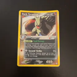 Dark Tyranitar EX Team Rocket Returns Holo Rare Pokemon Card 20/109 - Image 1
