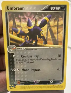 Umbreon 24/100 Rare Sandstorm Pokemon NM Non-Holo - Image 1