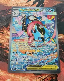 Carte Pokemon Mega-Amphinobi Ex 116/086 ME04 Chaos Ascendant FR NEUVE - Image 1