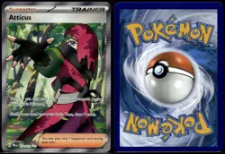 Atticus - 133/131 133/131 Holo Ultra Rare SV: Prismatic Evolutions Pokemon NM/M - Image 1