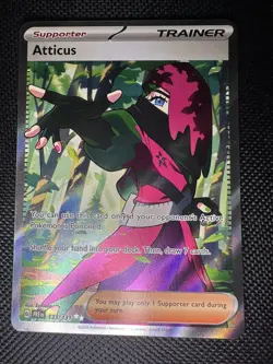 Atticus - 133/131 - Ultra Rare - Prismatic Evolutions - Pokemon Card - NM/M - Image 1
