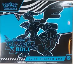 Pokemon Scarlet & Violet Black Bolt ELITE TRAINER BOX (NEW SEALED) - Image 1