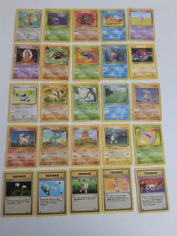 Pokemon TCG Vintage Bundle X25 Inc Base Set, Jungle, Fossil - Image 1