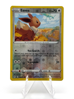 Pokemon Eevee 125/203 Evolving Skies Reverse Holo LP - Image 1