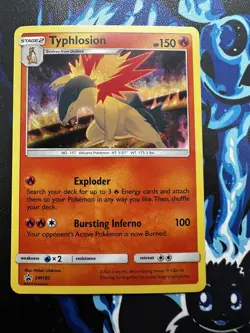 Typhlosion SM185 Pokemon Cards SM Promos Holo Rare - Image 1