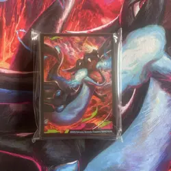 Mega Charizard X EX UPC Card Sleeves - 65 Pack - Image 1