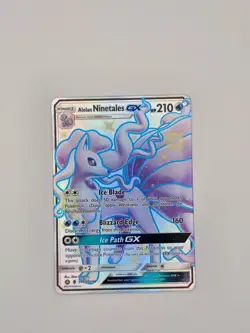 Alolan Ninetales GX SV53/SV94 - Hidden Fates: Shiny Vault - Holo NM - Image 1