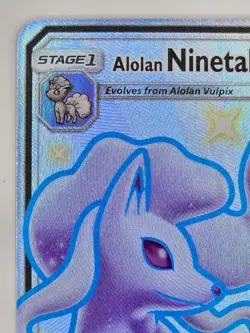 Alolan Ninetales GX SV53/SV94 - Hidden Fates: Shiny Vault - Holo NM - Image 2