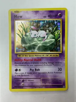 Mew Holofoil XY - Evolutions Holo Rare - 53/108 - Image 1