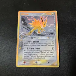 Jolteon 7/113 Delta Species Holo Rare English 2005 Pokemon Card TCG - Image 1