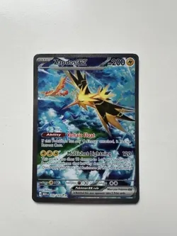 Zapdos ex 202/165 Sv: Scarlet & Violet 151 Holo - Image 1