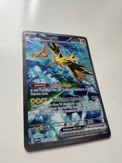 Zapdos ex 202/165 Sv: Scarlet & Violet 151 Holo - Image 3
