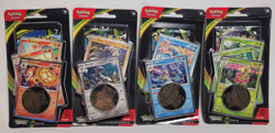 Pokemon TCG Perfect Order Blister lot of 4 Clawitzer Meganium Steelix Cinderace - Image 1