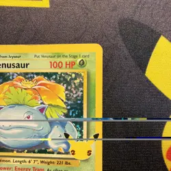 Venusaur 15/102 MP/HP Celebrations Holo Rare Pokemon Card 2021 25th Anniversary - Image 3