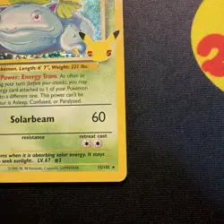 Venusaur 15/102 MP/HP Celebrations Holo Rare Pokemon Card 2021 25th Anniversary - Image 4