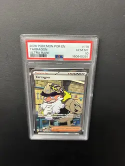 PSA 10 2026 POKEMON POR EN-PERFECT ORDER #116 TARRAGON ULTRA RARE | POP 1 - Image 1