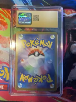CGC PRISTINE 10 Iron Valiant ex 213/187 SAR Terastal Fest Holo Pokemon Card JPN - Image 4