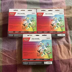 Pokemon TCG First Partner Illustration Collection Series 2 *NEW & SEALED* X3 - Image 2