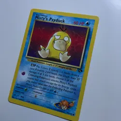 Misty's Psyduck 90/132 Gym Challenge WoTC Vintage Pokemon Card NM - Image 4