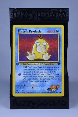 Pokemon TCG - [1st Edition] Misty's Psyduck - LP - 90/132 Gym Challenge - Image 1