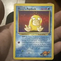 Pokemon Misty's Psyduck 90/132 Gym Challenge MP - Image 2