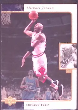 1995-96 SP #23 Michael Jordan HOF Chicago Bulls Basketball NBA Card - Image 1