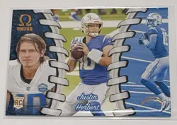 Justin Herbert 4 Card Lot - Panini Prizm Rookie Select Green Black - Chargers - Image 4