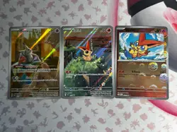 Victini 208 & Mimikyu 75 Black Star Promo Set Pokemon Card NM/Pack Fresh - Image 1