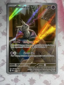 Victini 208 & Mimikyu 75 Black Star Promo Set Pokemon Card NM/Pack Fresh - Image 5