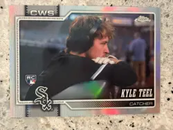 2026 MLB Topps Chrome Kyle Teel Image Variation Refractor Rookie Card (RC) - Image 1