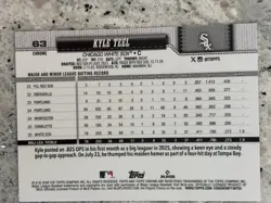 2026 MLB Topps Chrome Kyle Teel Image Variation Refractor Rookie Card (RC) - Image 2